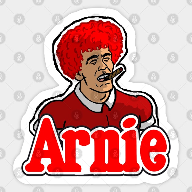 Arnie Sticker by Undeadredneck